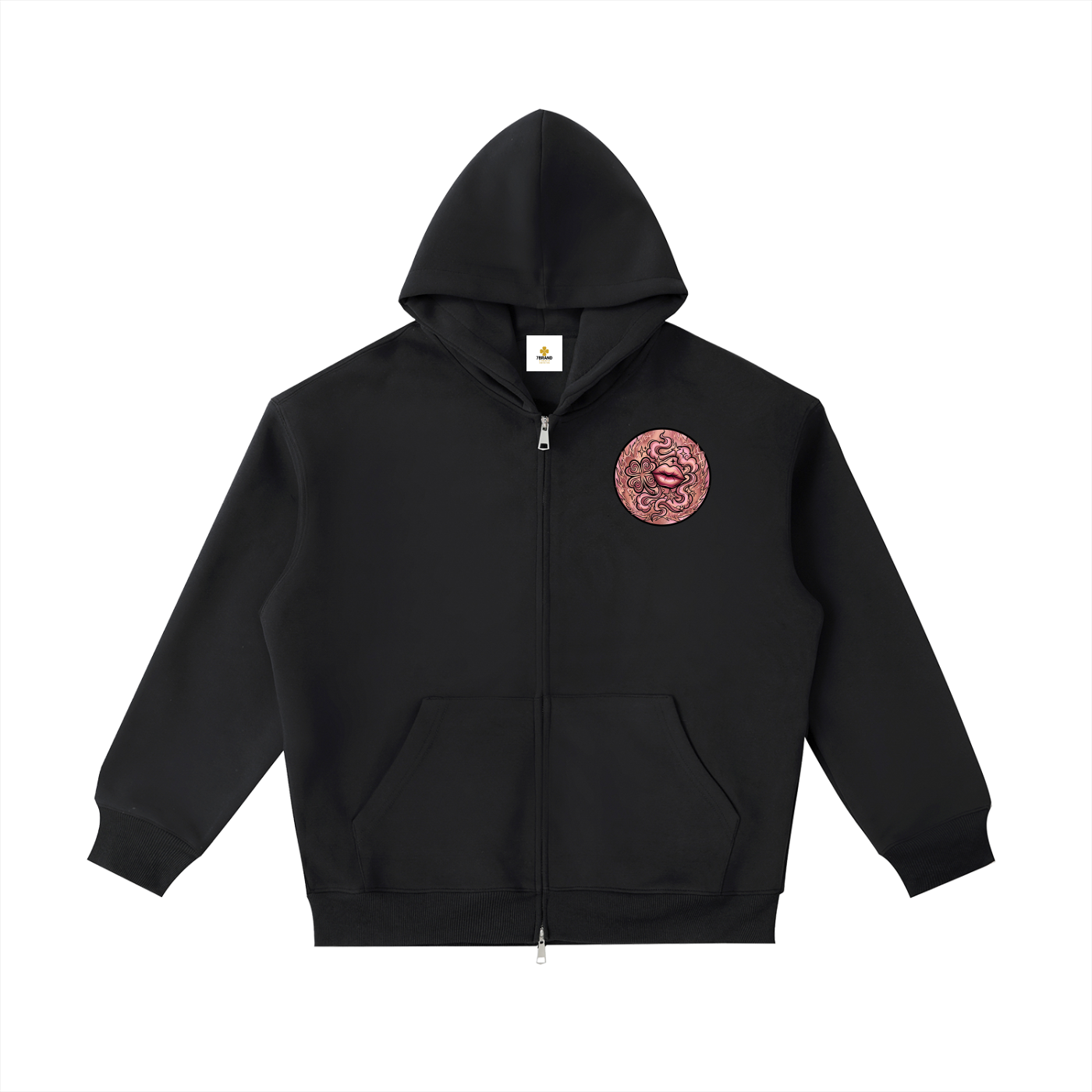 #7Brand 7AOC ACTII Essential Heavyweight Pocket Hoodie