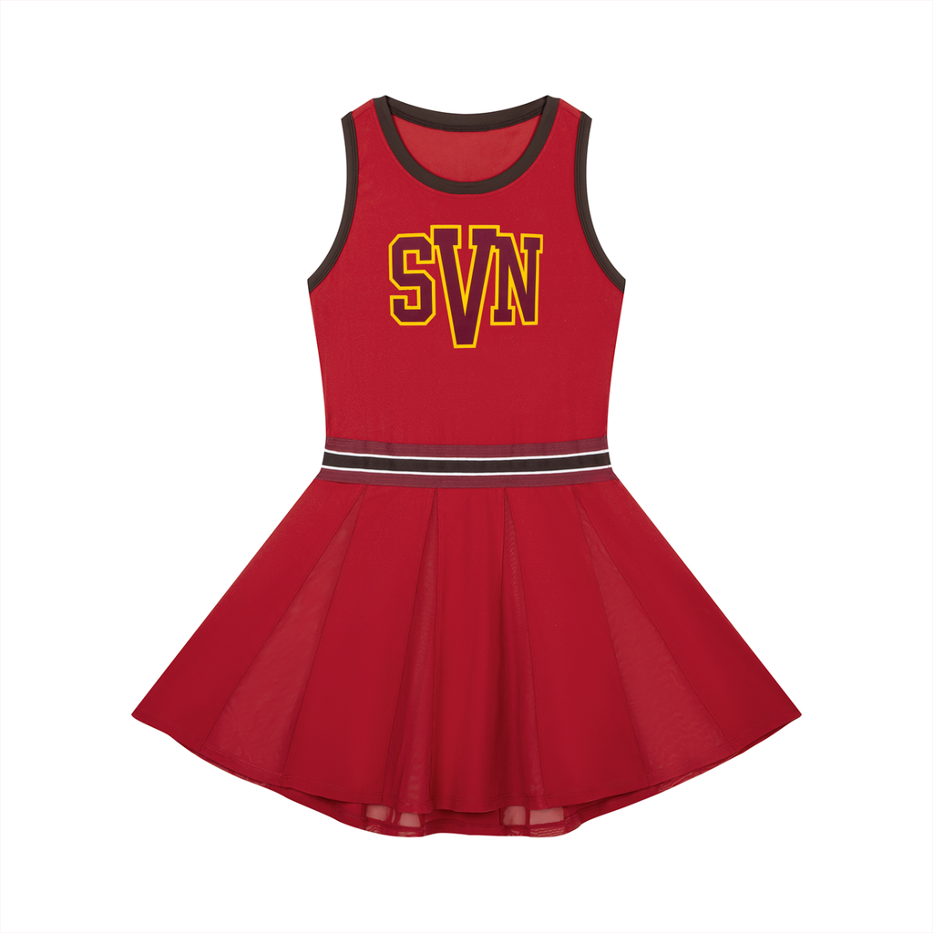 #7Brand SVN Women's Color Block A-Line Sleeveless Dress