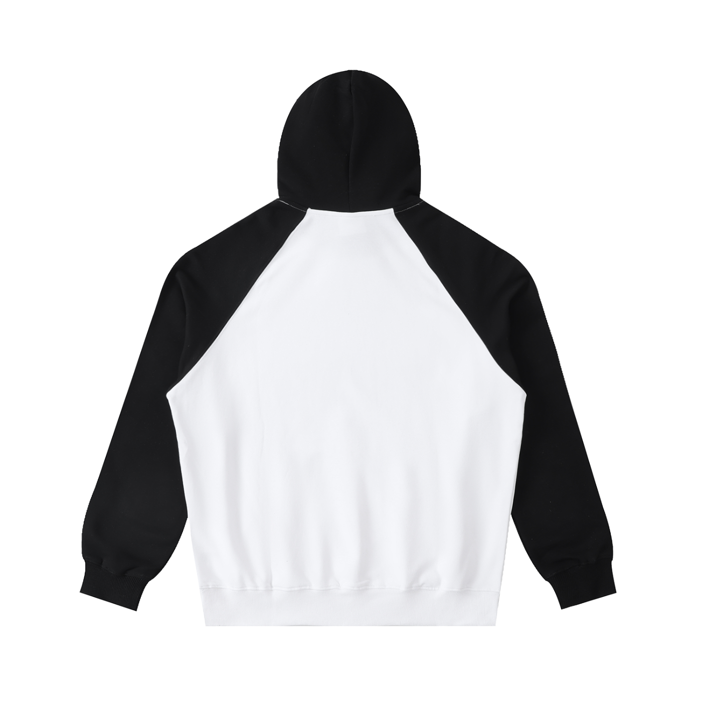 #7Brand Color-Block Raglan Sleeve Hoodie