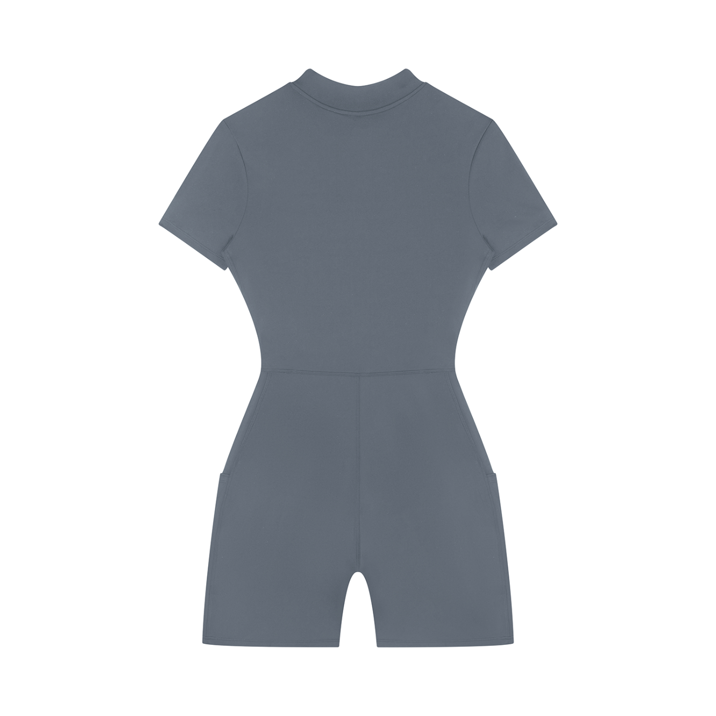 #7Brand ABD Women's Quarter-Zip Short Sleeve Romper