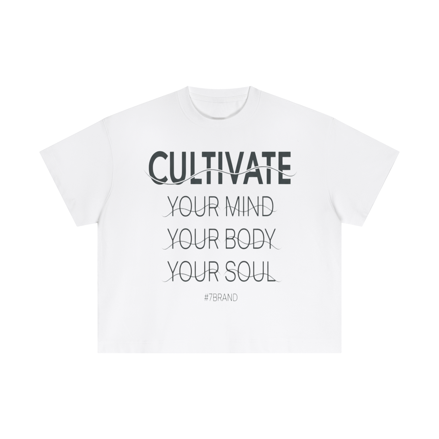 #7Brand Cultivate Program Essential Cotton Boxy T-Shirt