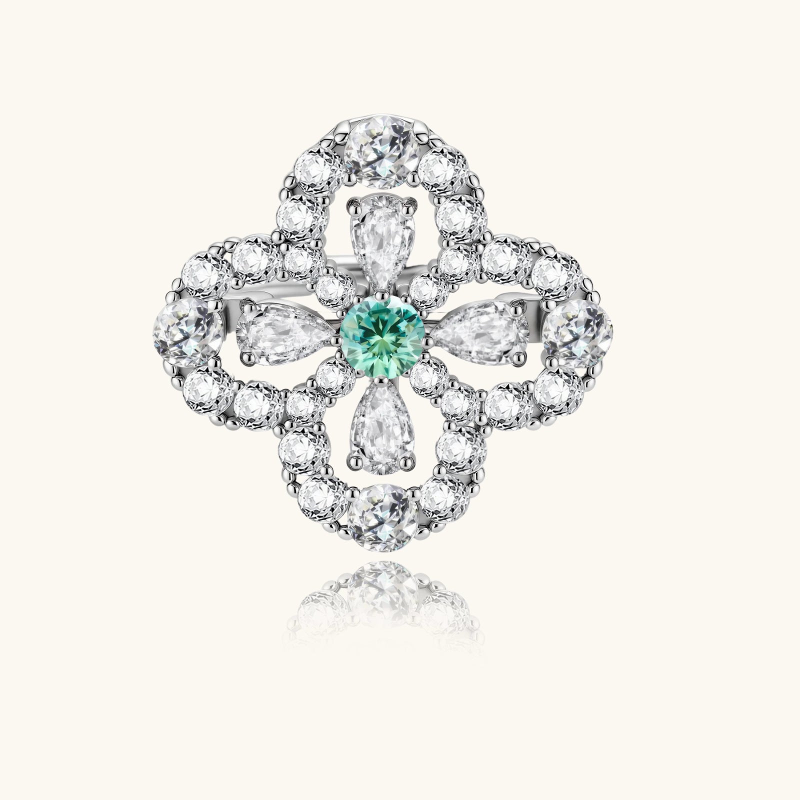 Lucky Charm Clover Ring