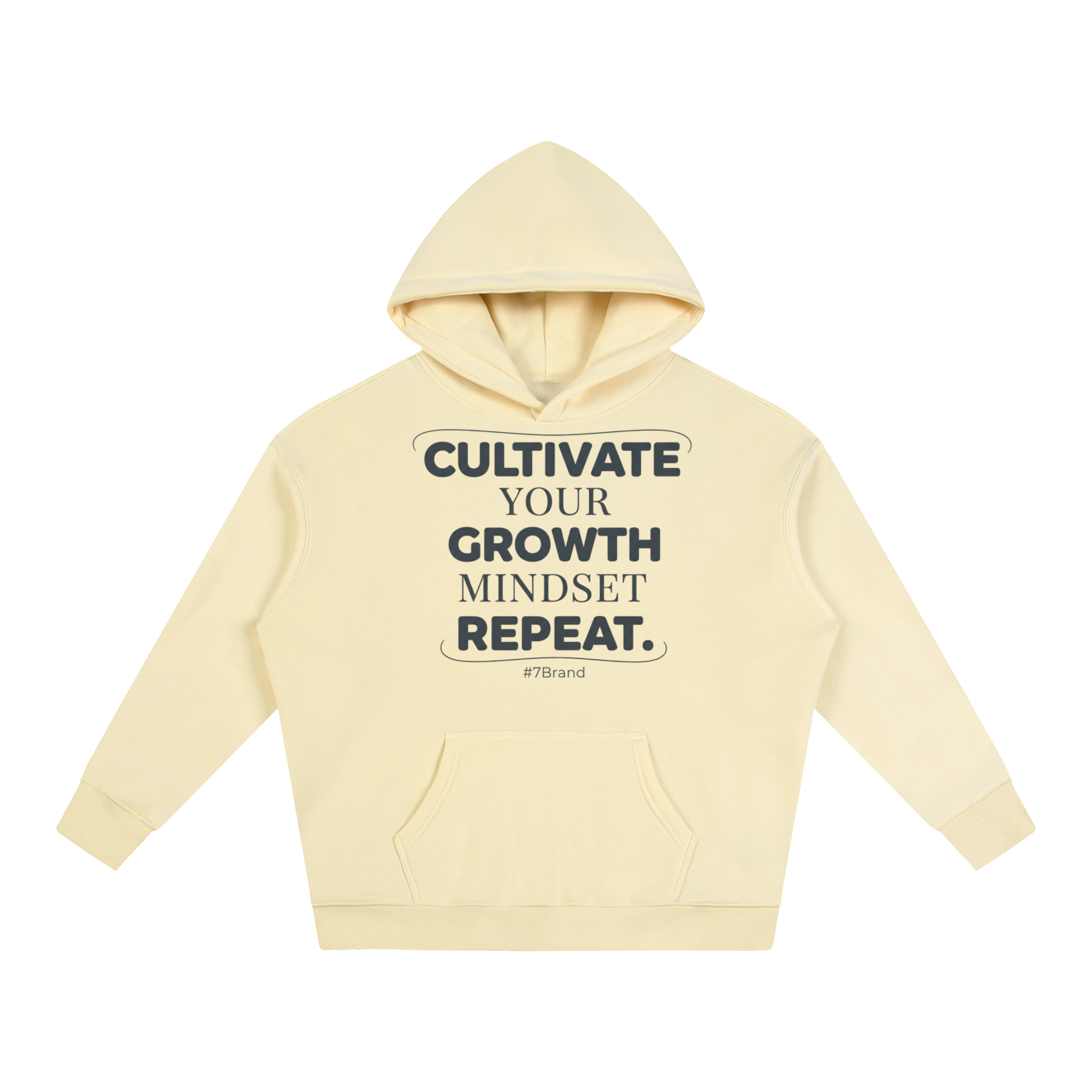 #7Brand Cultivate Program Oversize Fleeced Hoodie