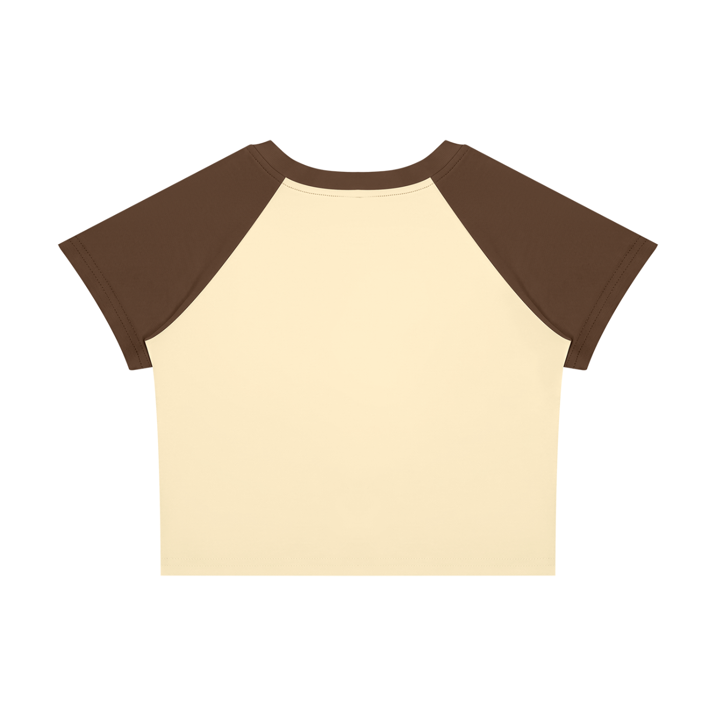 #7Brand ABD Women’s Raglan Color Block Baby T-Shirt