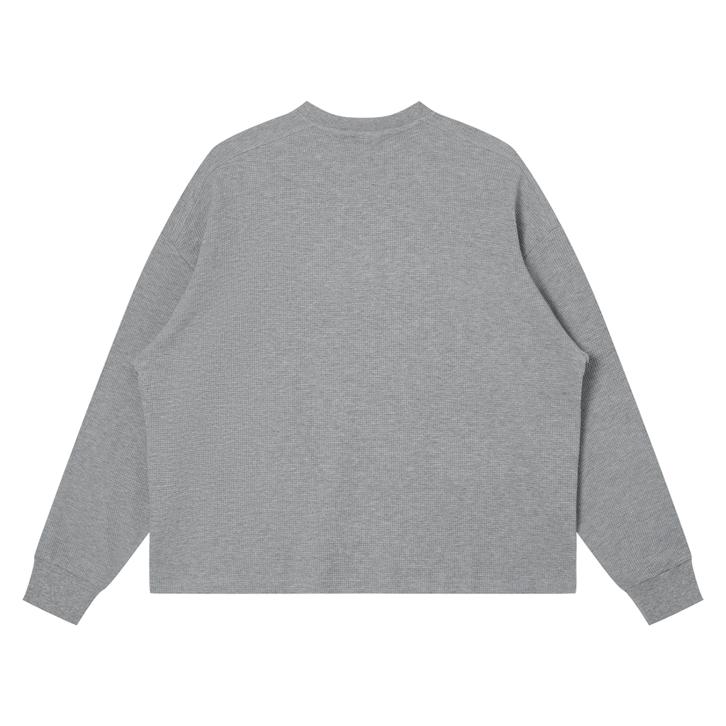 #7Brand SVN Unisex Waffle Boxy Long Sleeve T-Shirt