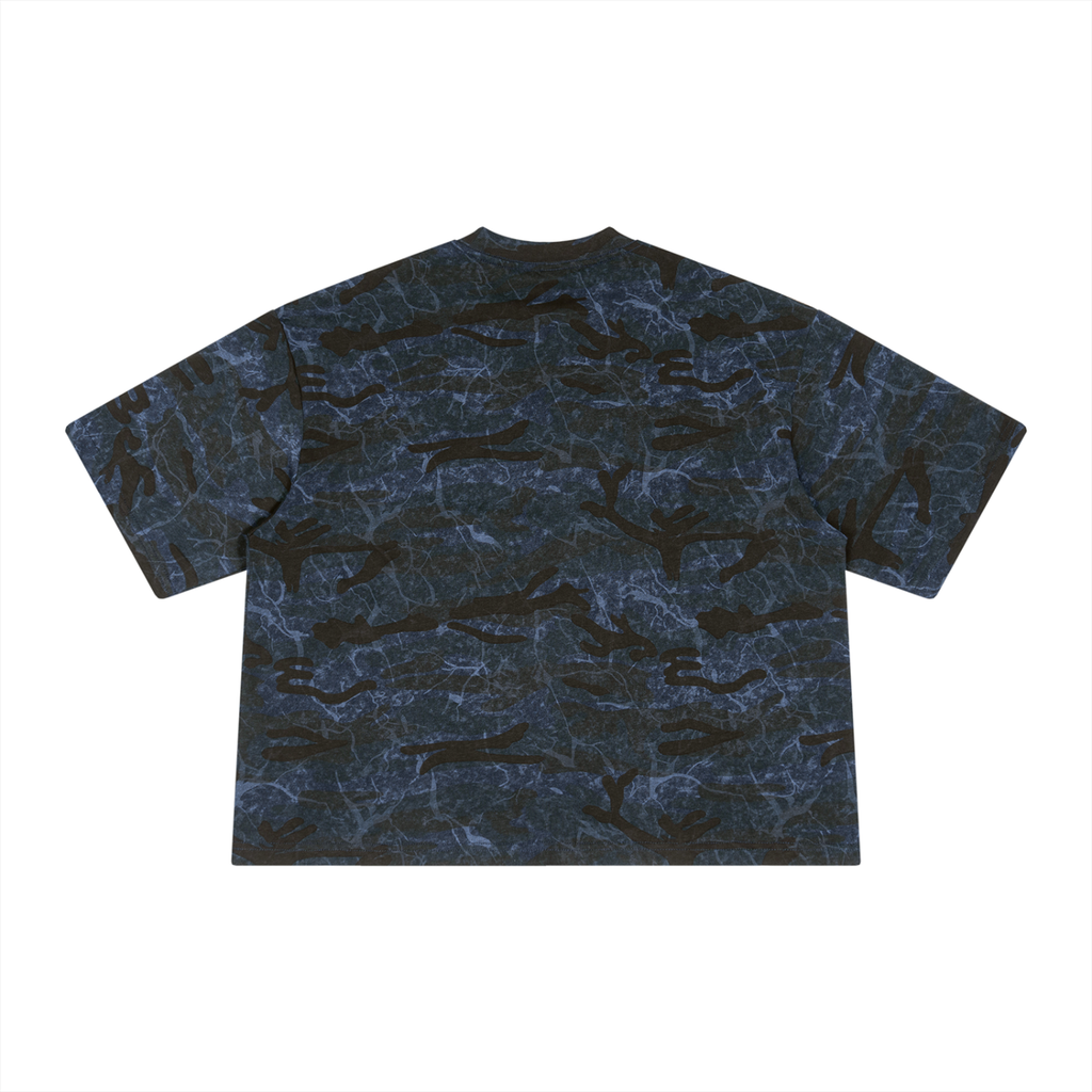 #7Brand SVN Unisex Boxy Camo Print T-Shirt