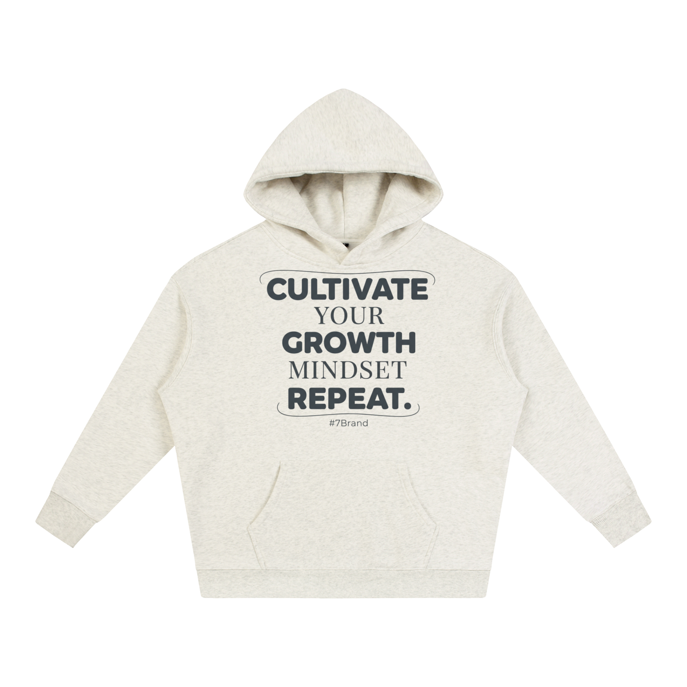 #7Brand Cultivate Program Oversize Fleeced Hoodie