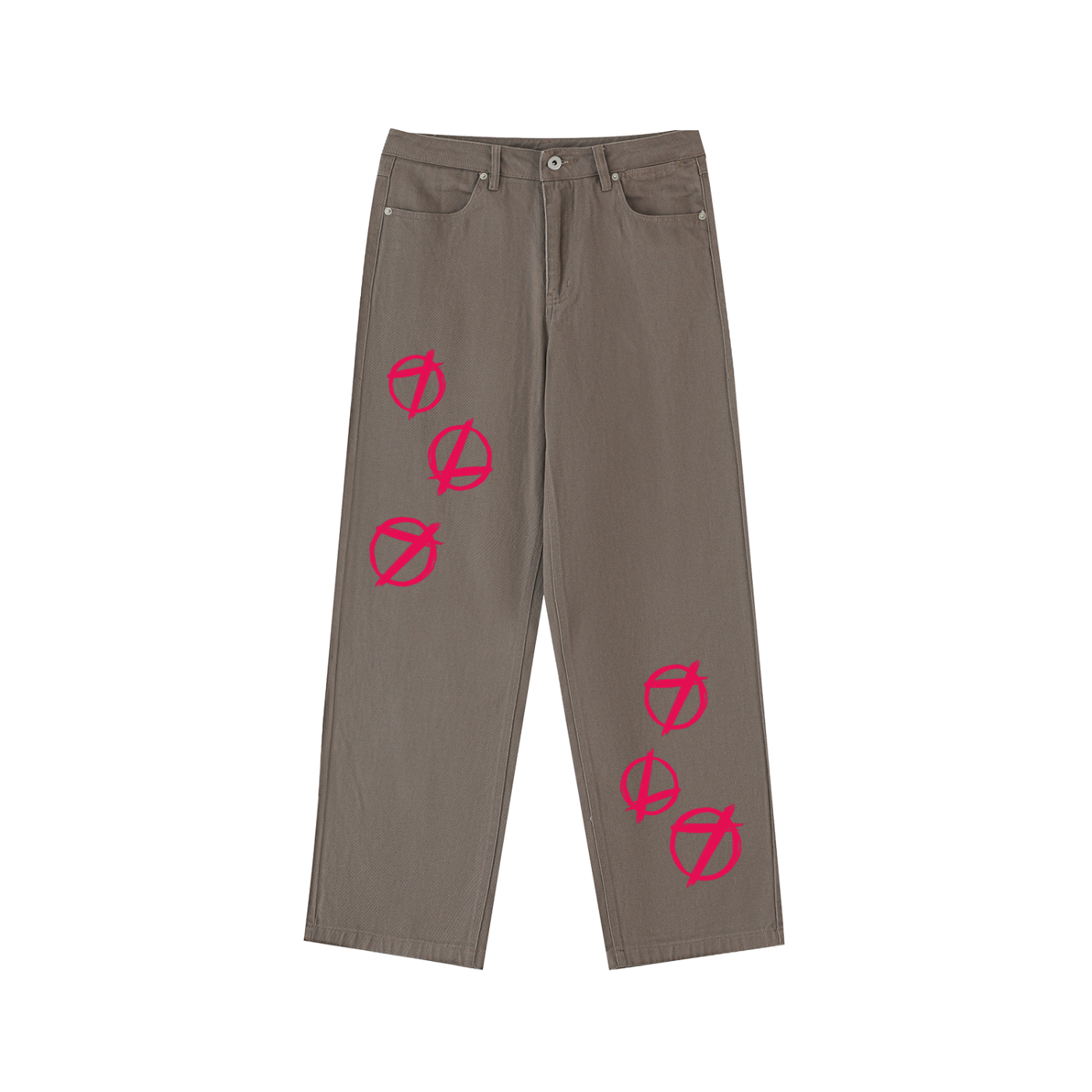 #7Brand Heavyweight Cotton Straight-Leg Pants