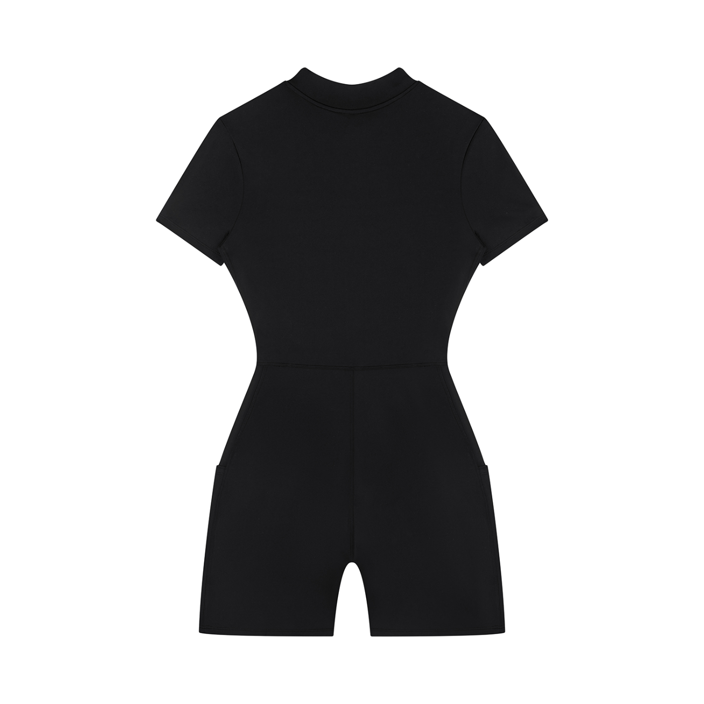 #7Brand ABD Women's Quarter-Zip Short Sleeve Romper