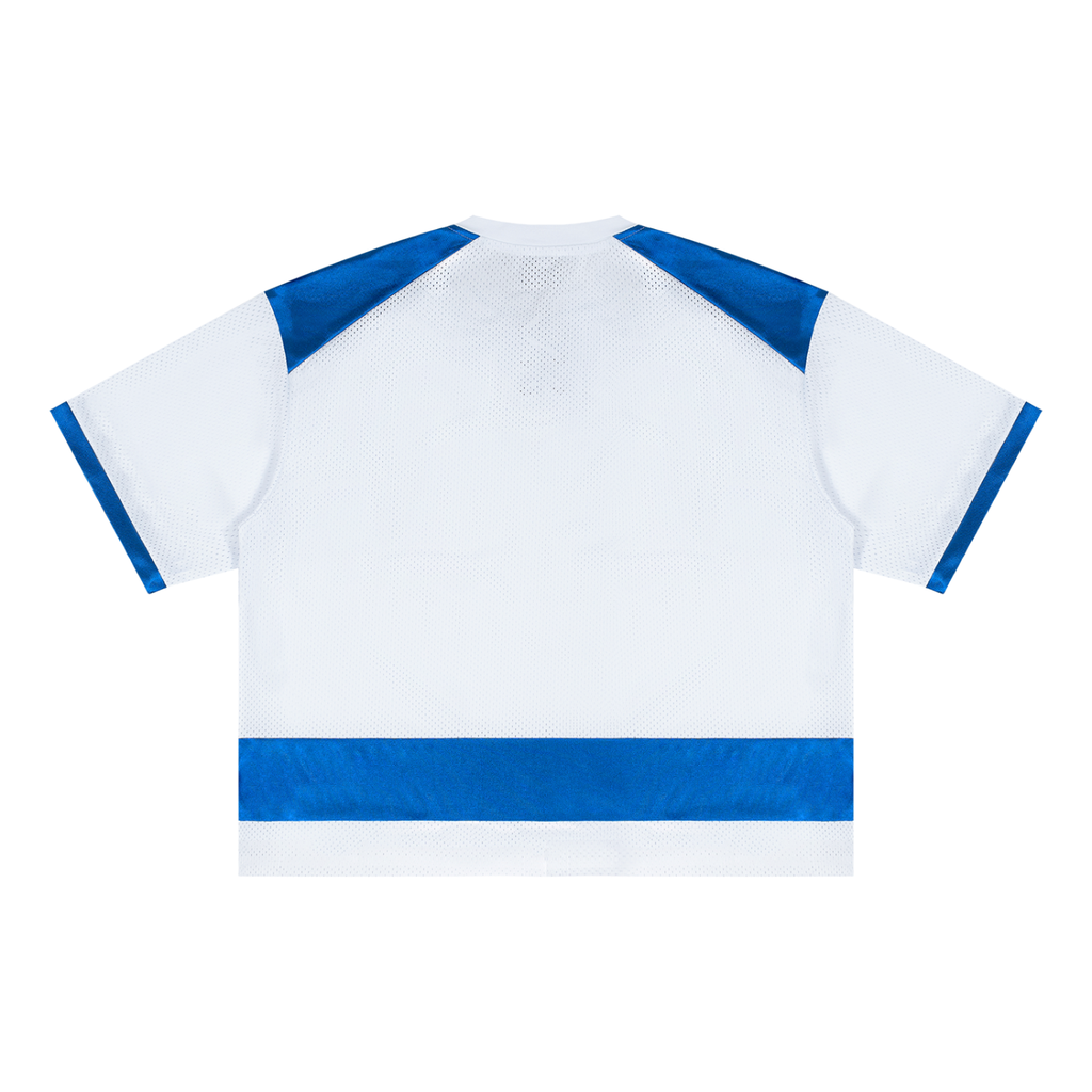#7Brand SVN Unisex Raglan Sleeve Mesh Boxy T-Shirt