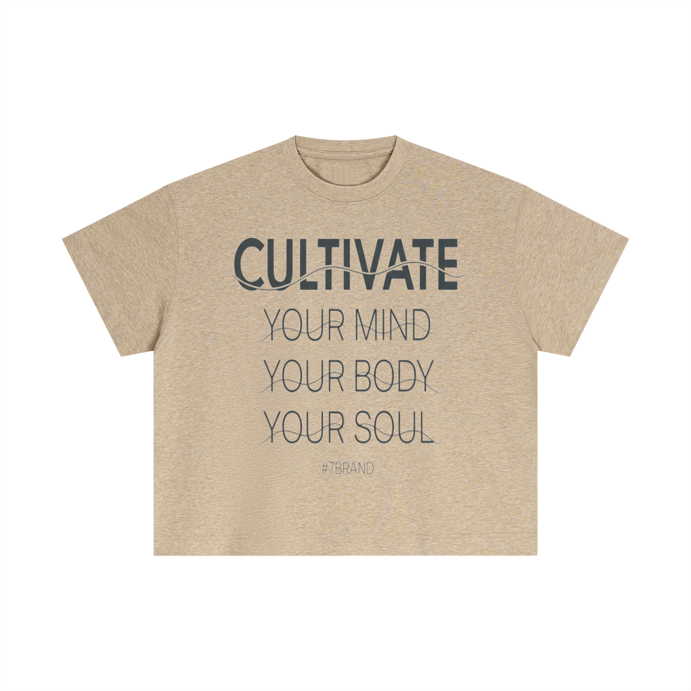 #7Brand Cultivate Program Essential Cotton Boxy T-Shirt