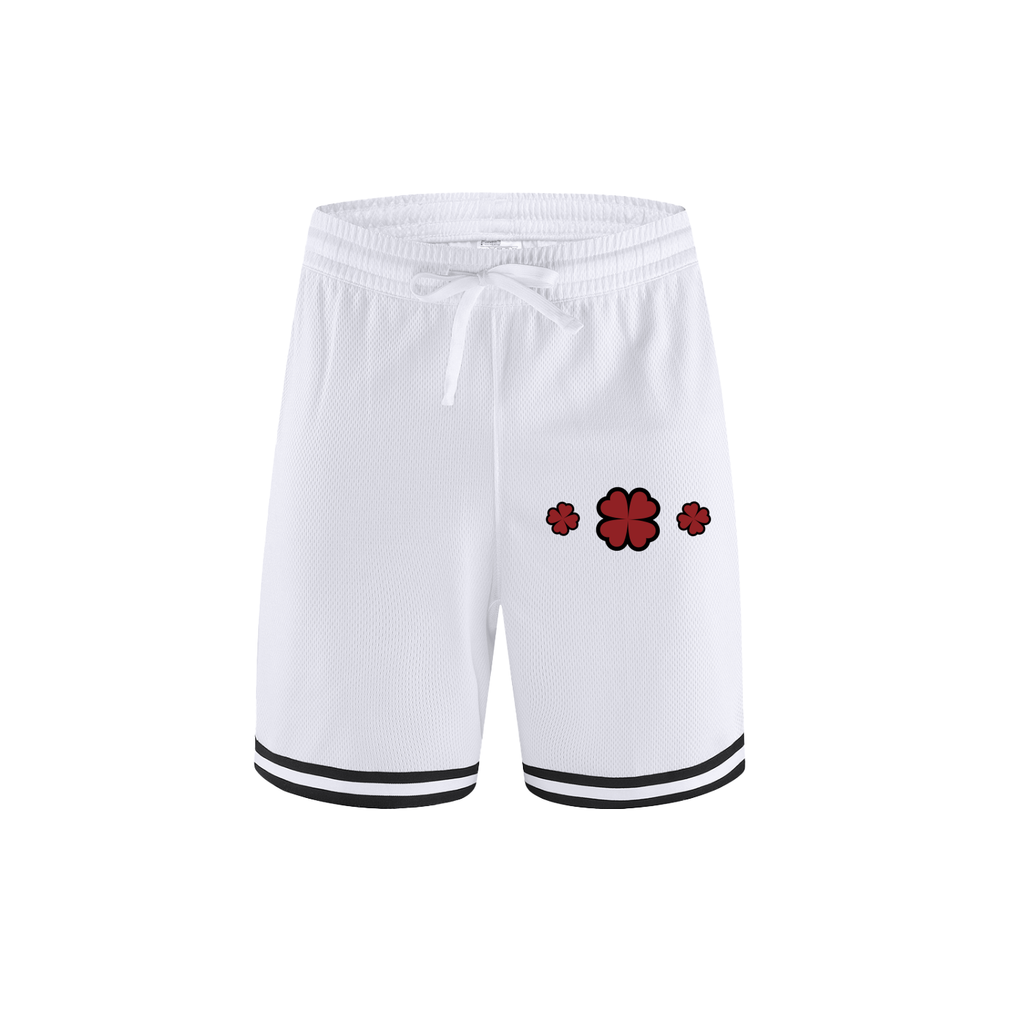 #7Brand OG Clovers Classic Stripe Trim Basketball Shorts