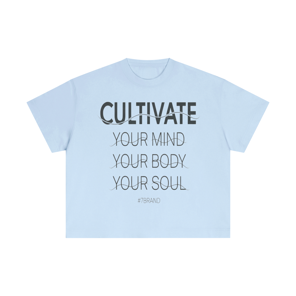 #7Brand Cultivate Program Essential Cotton Boxy T-Shirt