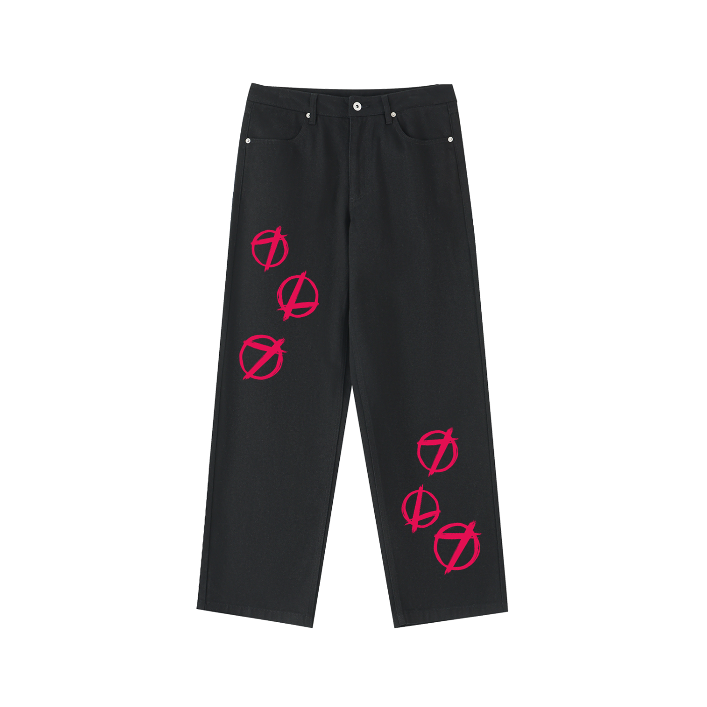 #7Brand Heavyweight Cotton Straight-Leg Pants