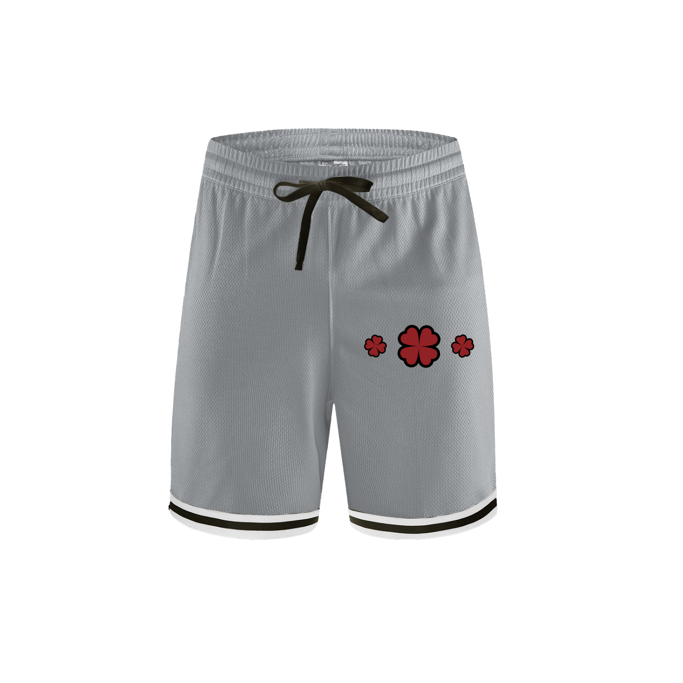 #7Brand OG Clovers Classic Stripe Trim Basketball Shorts