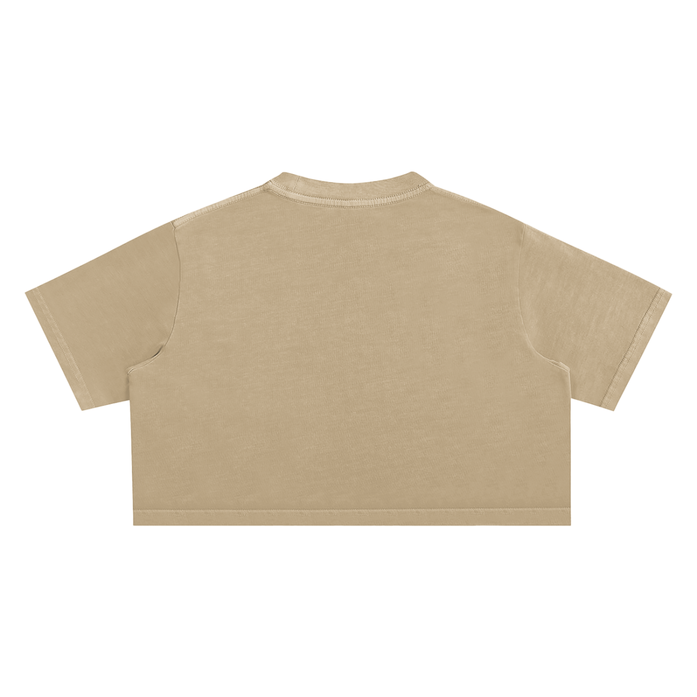 #7Brand Snow Washed Crop Top