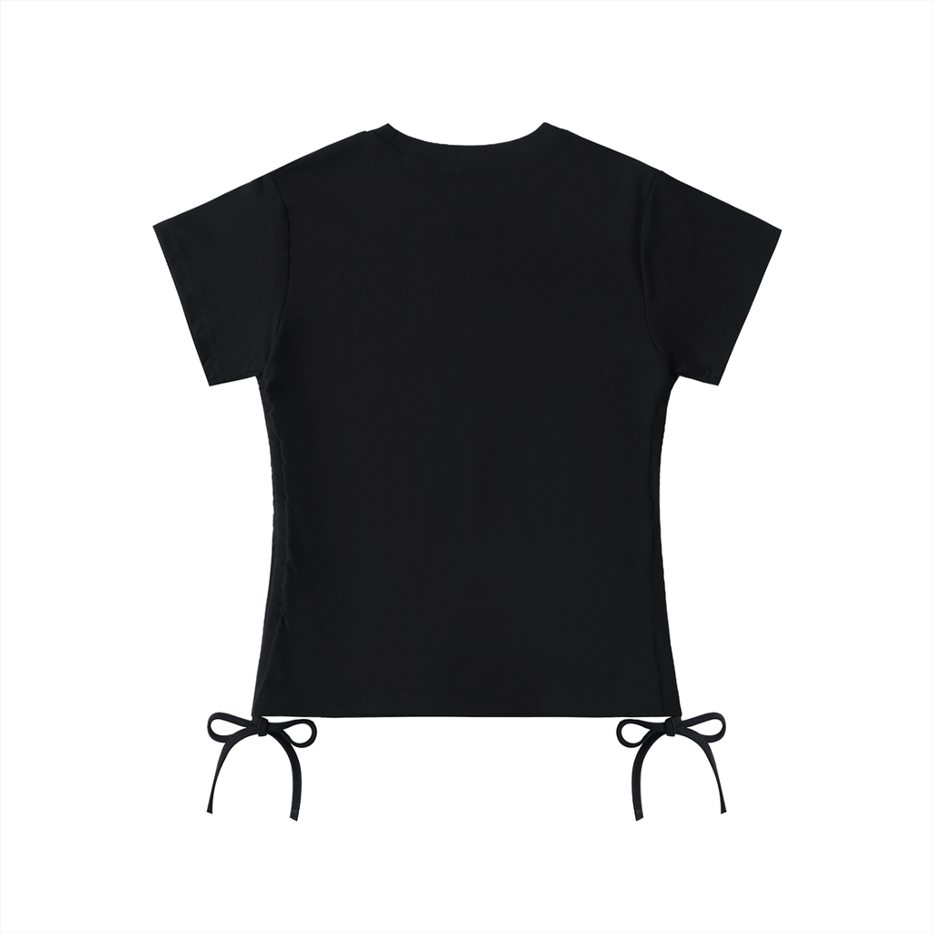 #7Brand Essential Drawstring T-Shirt