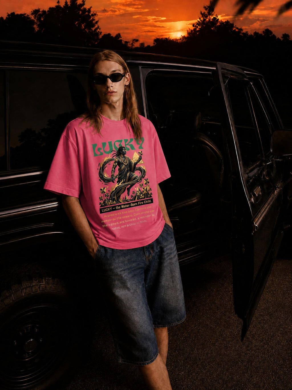 #7Brand ASCENDANCE Sunfade Edge Gradient T-Shirt