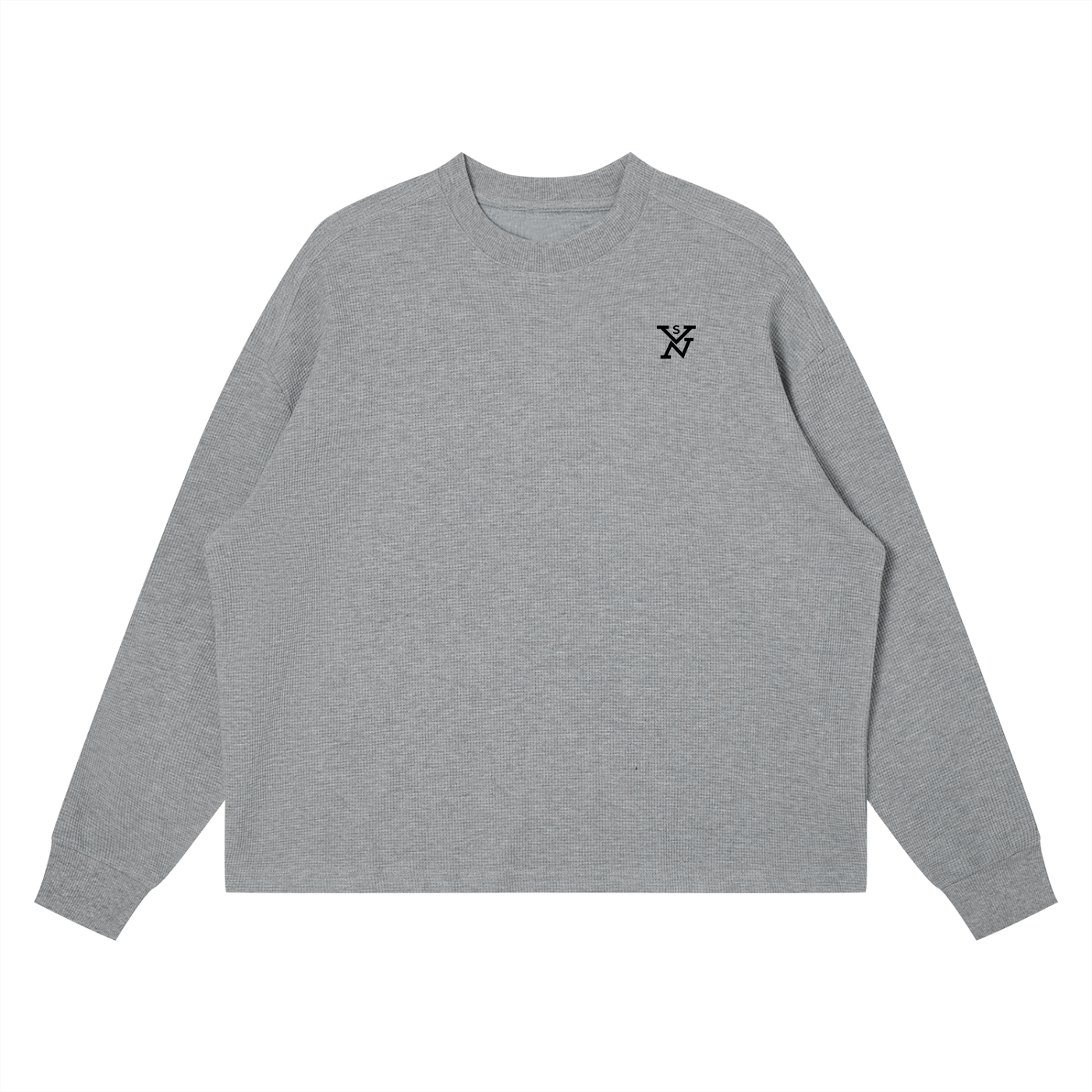 #7Brand SVN Unisex Waffle Boxy Long Sleeve T-Shirt