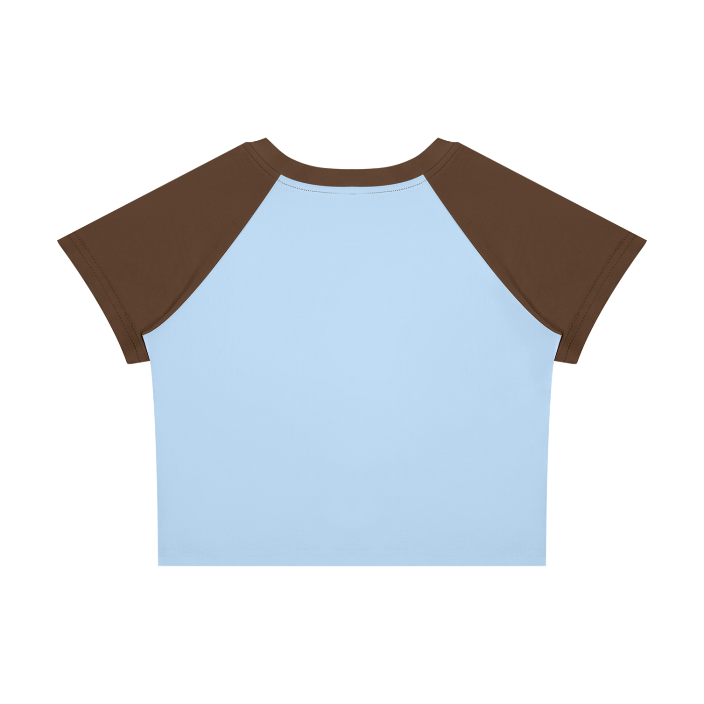 #7Brand ABD Women’s Raglan Color Block Baby T-Shirt