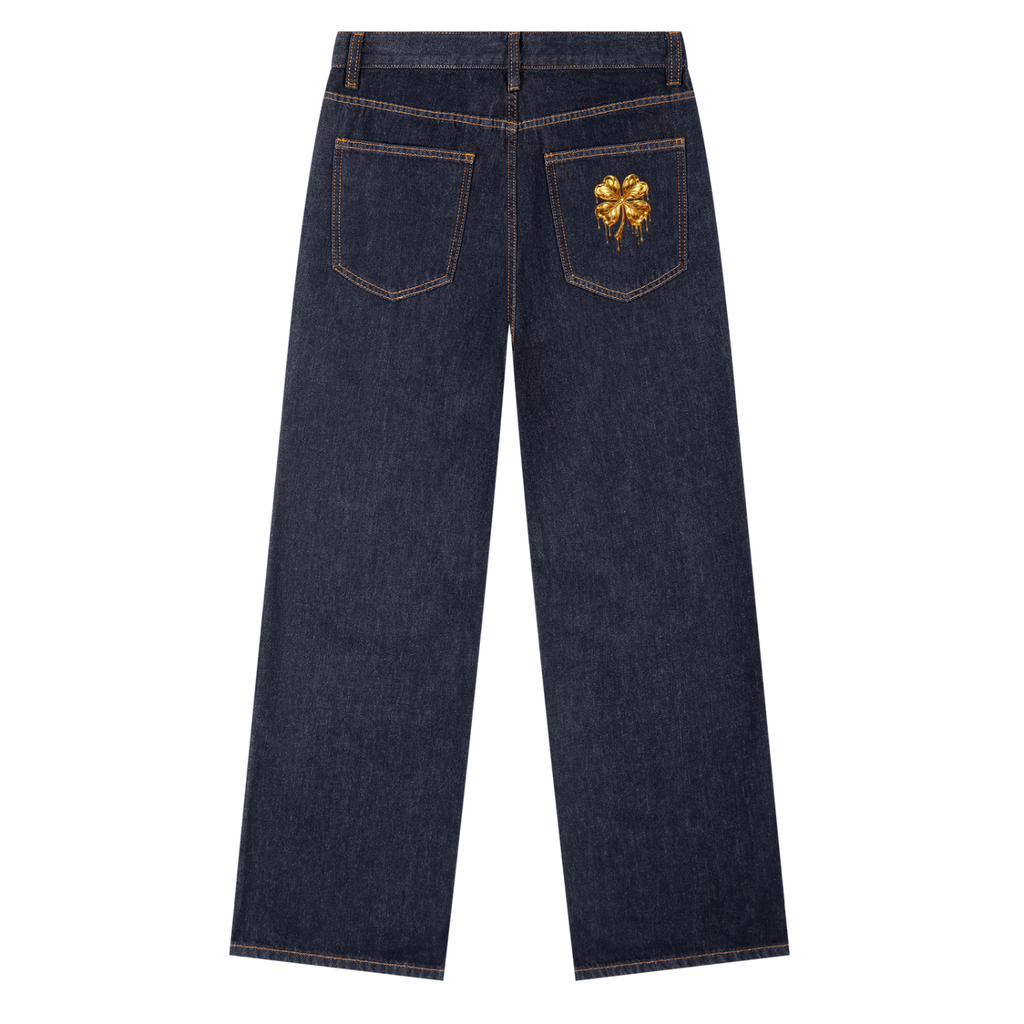 #7Brand LUCKY Heavyweight Straight Leg Denim Jeans
