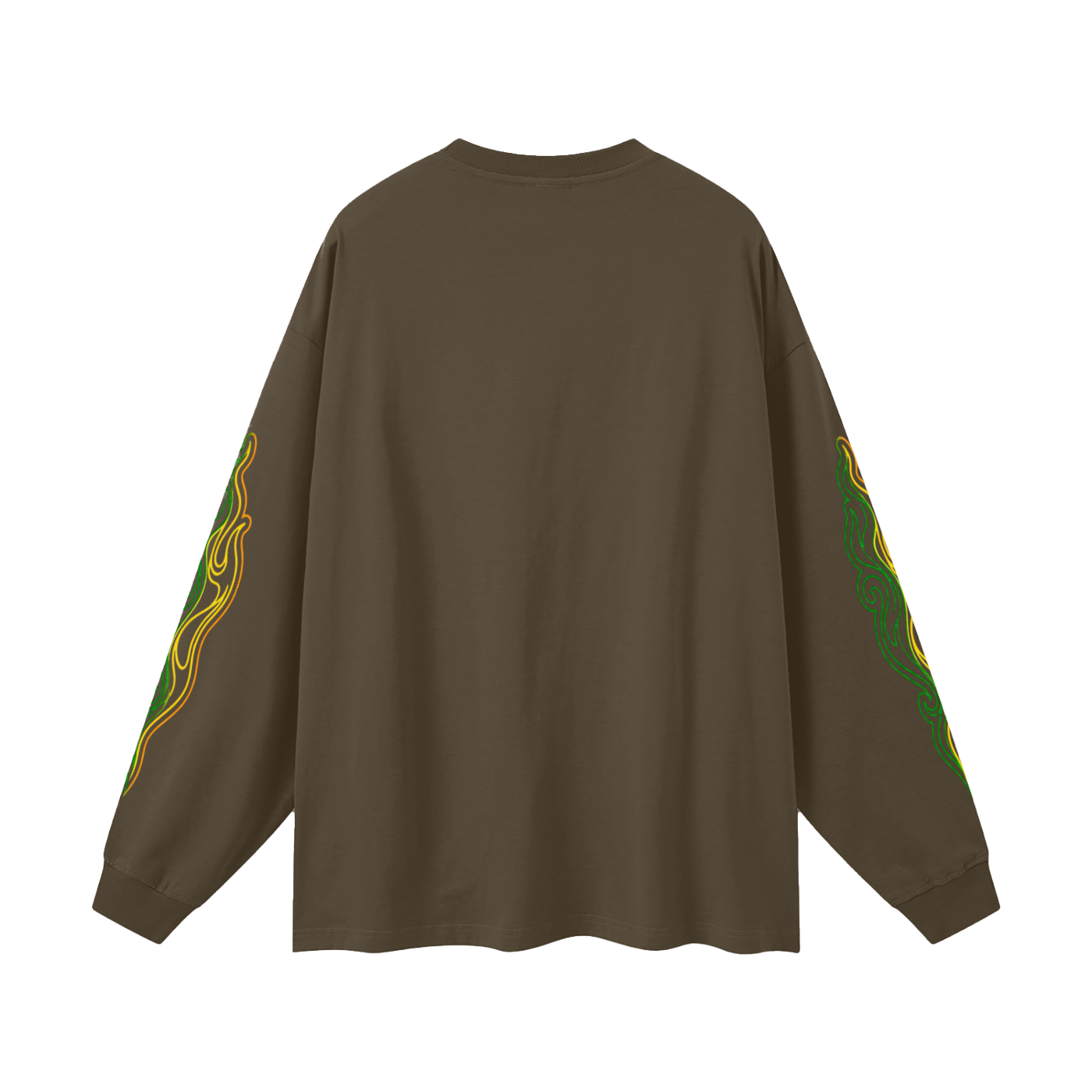 Lucky-Flare Oversized Unisex Long Sleeve T-Shirt