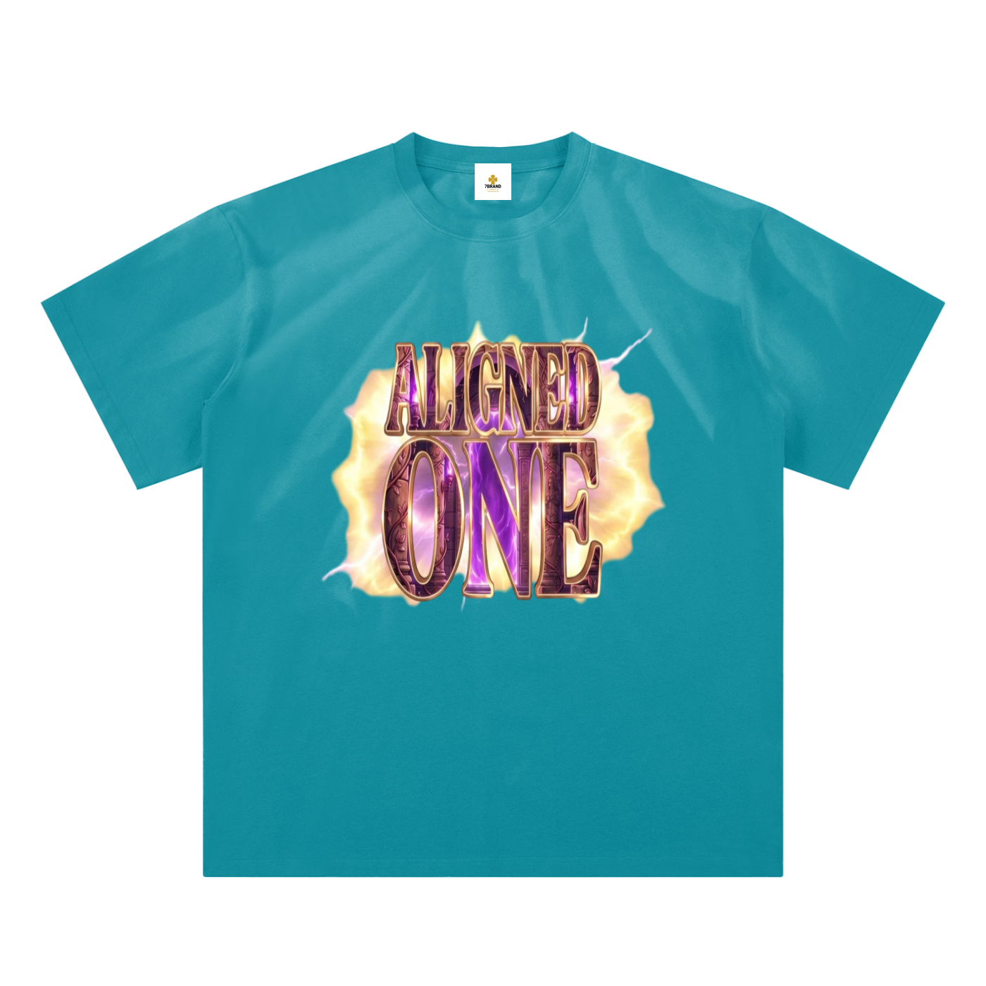 #7Brand A1 Hand-Scrunched Sunfade T-Shirt