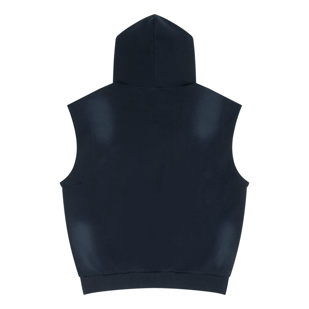 #7Brand SVN Unisex Vintage Wash Sun Fade Sleeveless Hoodie