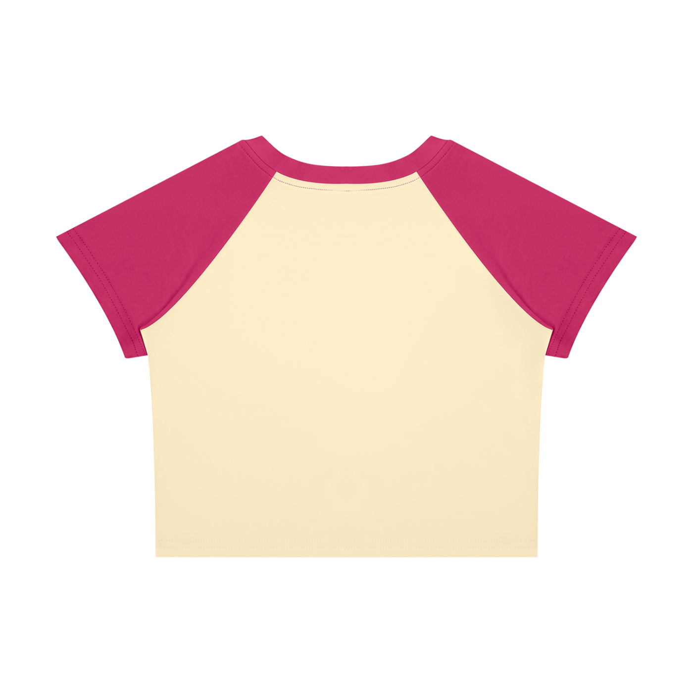 #7Brand ABD Women’s Raglan Color Block Baby T-Shirt