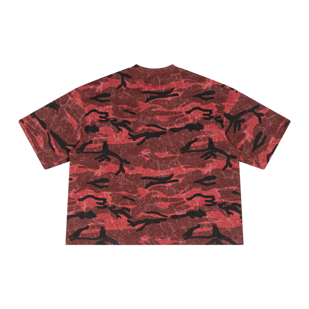 #7Brand SVN Unisex Boxy Camo Print T-Shirt
