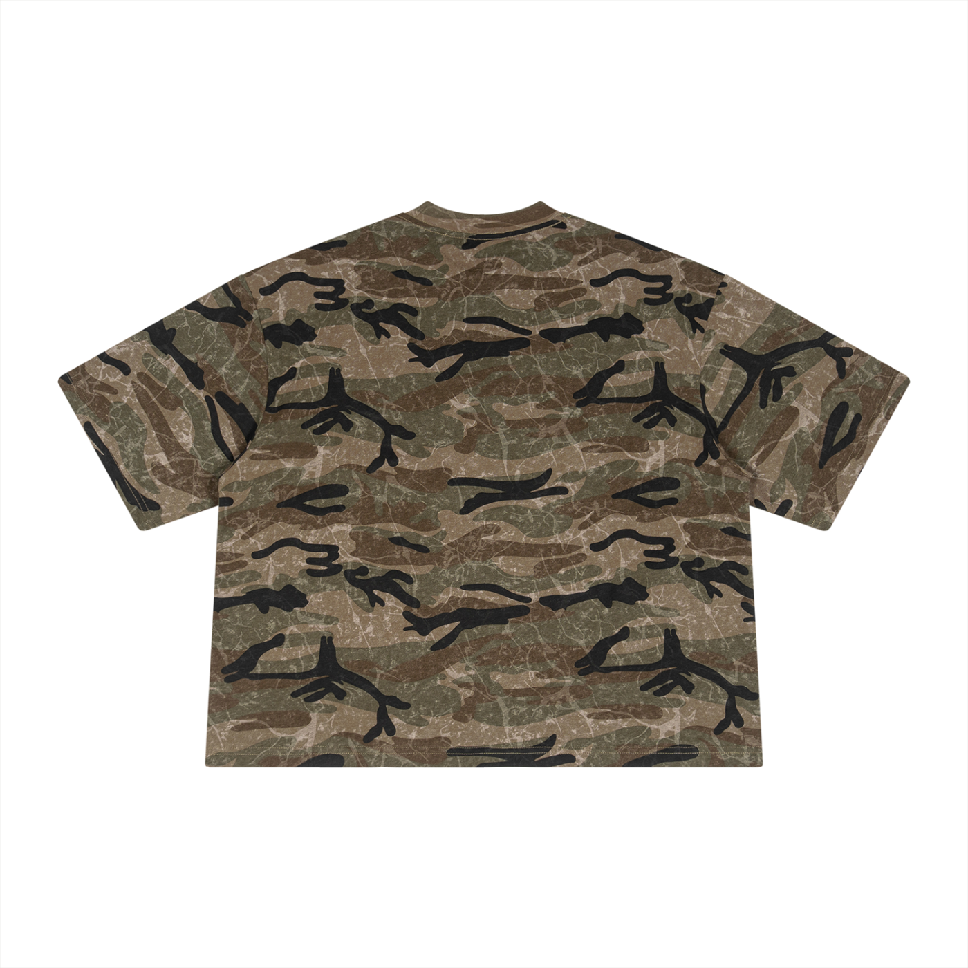 #7Brand SVN Unisex Boxy Camo Print T-Shirt