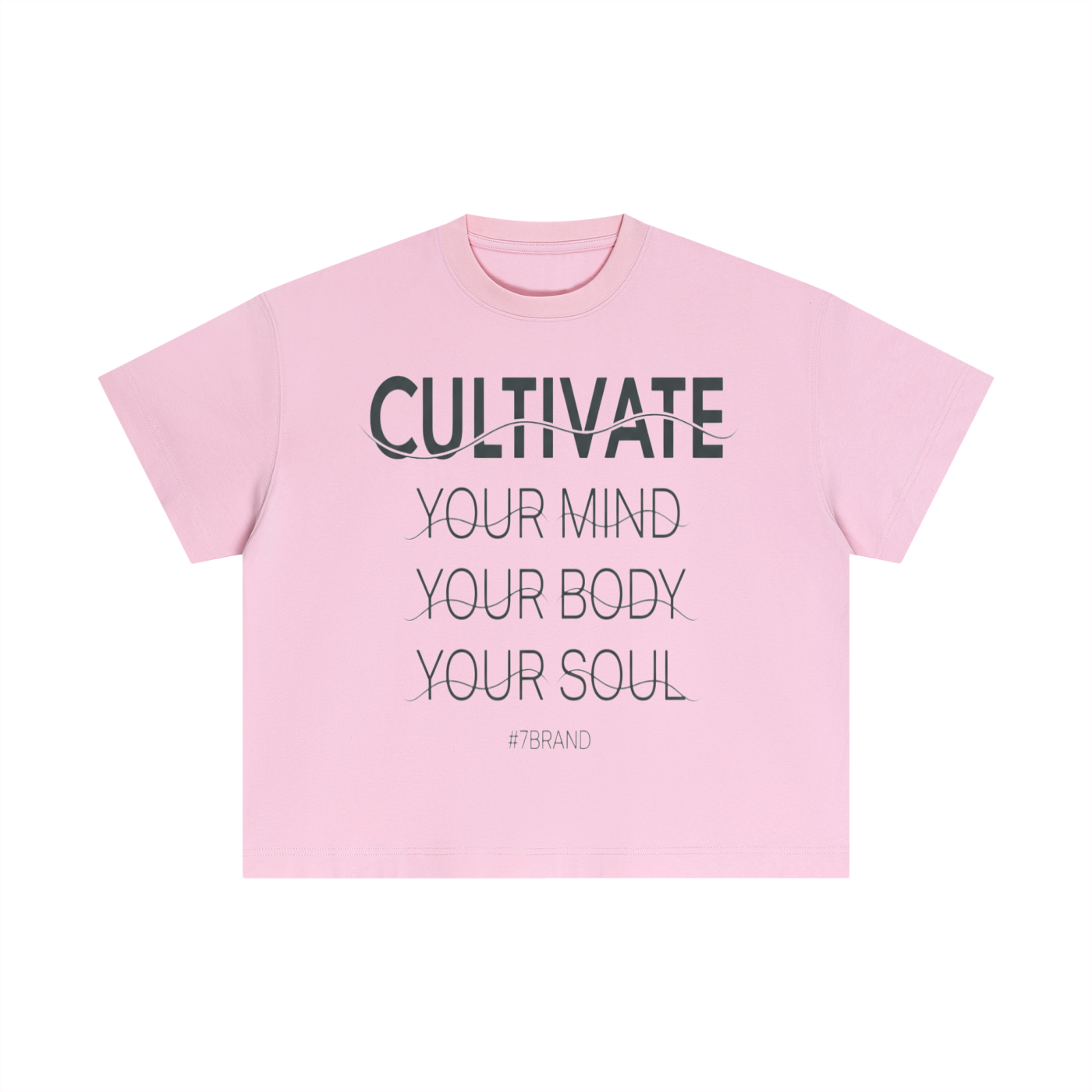 #7Brand Cultivate Program Essential Cotton Boxy T-Shirt