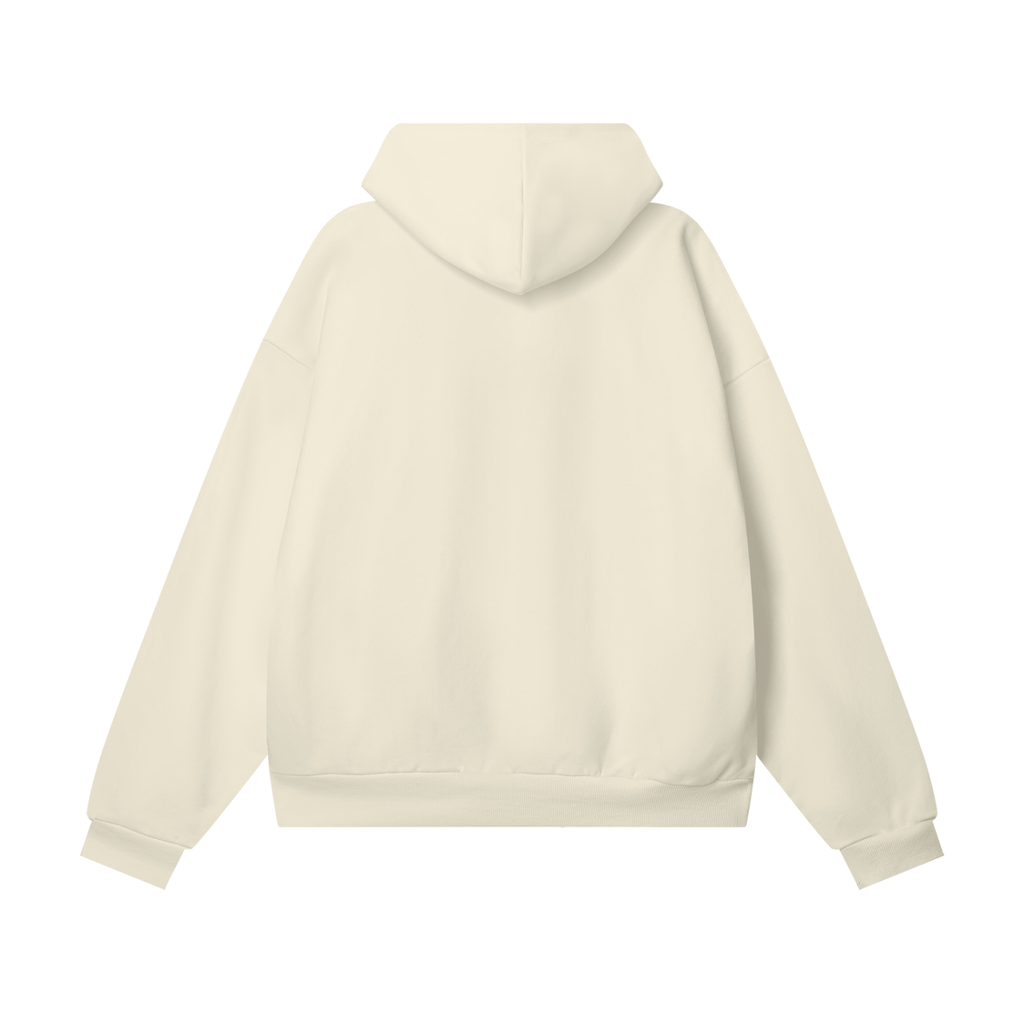 #7Brand Embroidered Heavyweight Hidden Pocket Fleece Hoodie