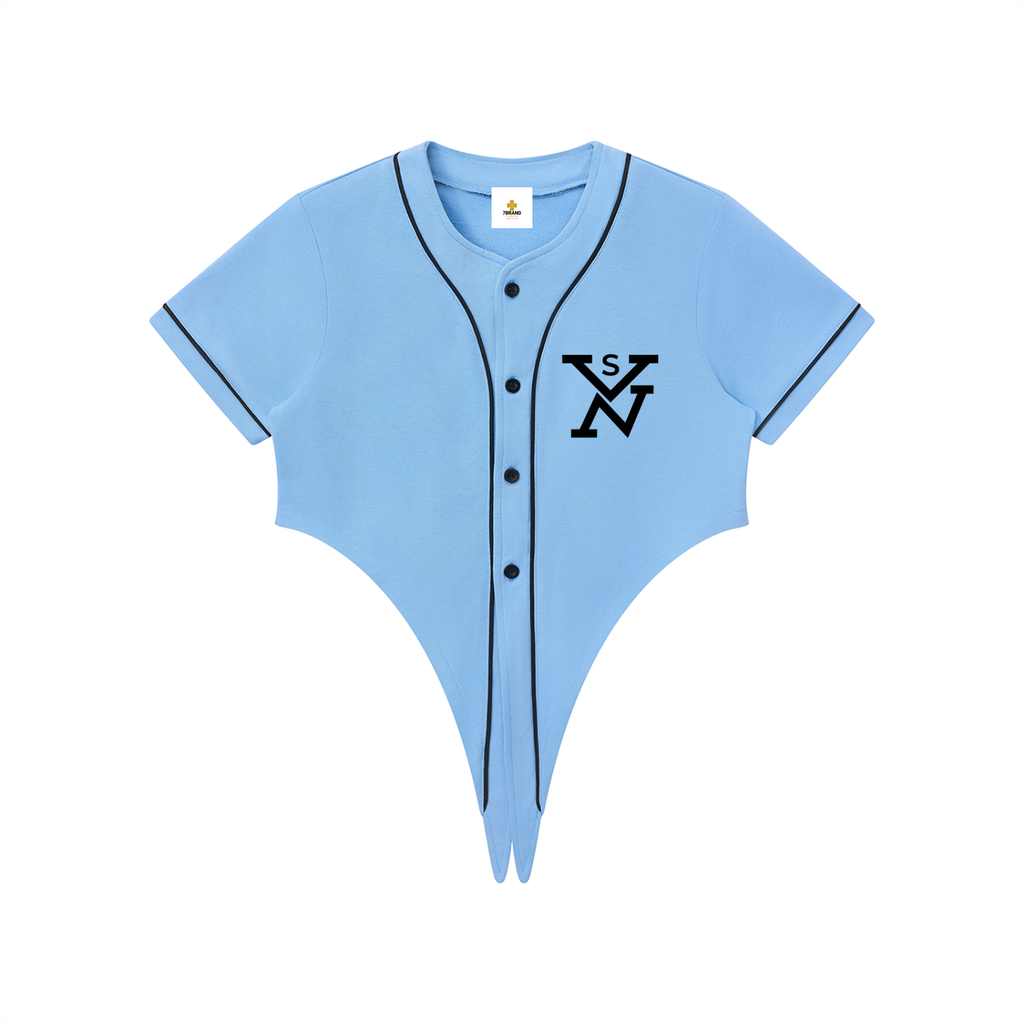 #7Brand SVN Women's Piping Baseball Jersey