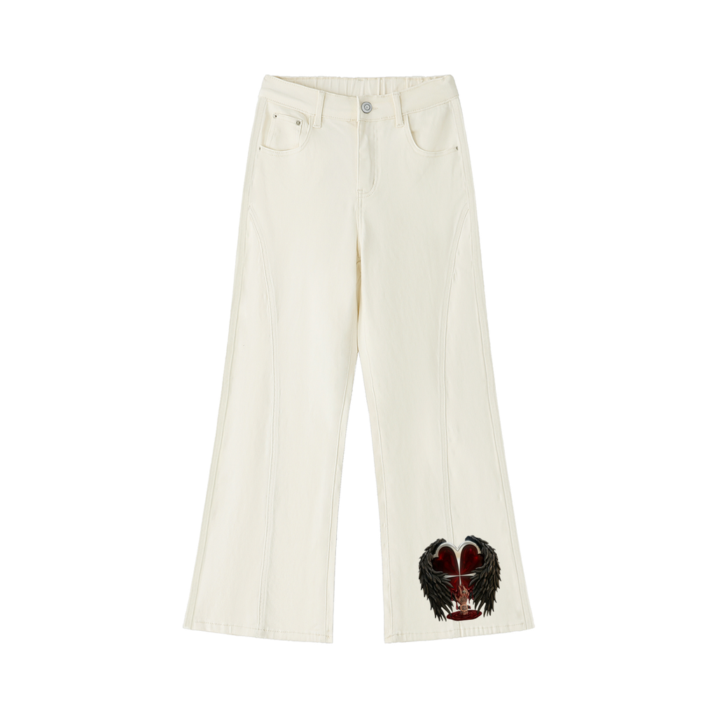 #7Brand HeartOf7 Women's Flared Leg Jeans
