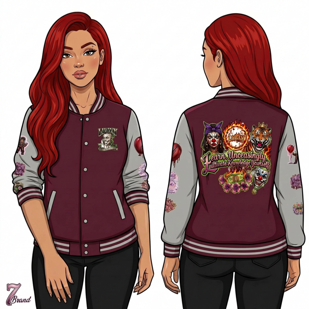 7AOC ACTVII Heavyweight letterman jacket